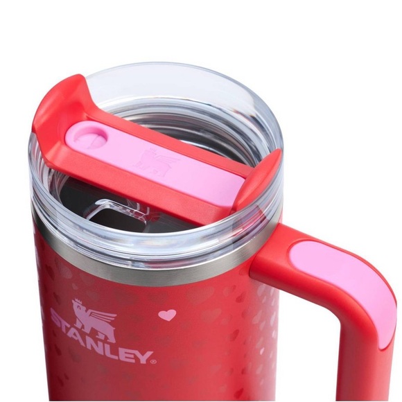 💞STANLEY 30oz Valentine’s Day Tumbler Ruby Hearts Limited Edition - Picture 6 of 6